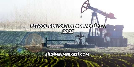 Petrol Ruhsatı Alma Maliyeti 2025