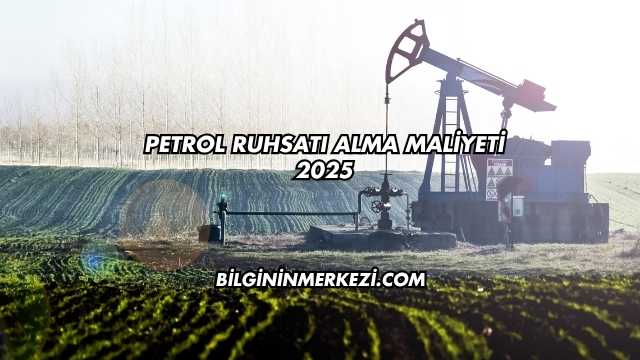 Petrol Ruhsatı Alma Maliyeti 2025
