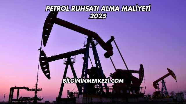 Petrol Ruhsatı Alma Maliyeti 2025