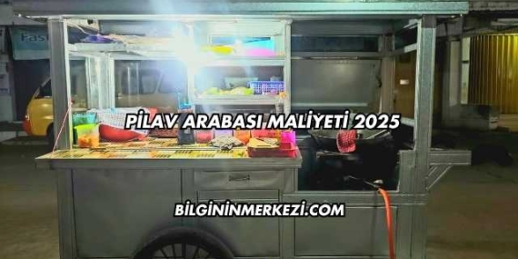 Pilav Arabası Maliyeti 2025