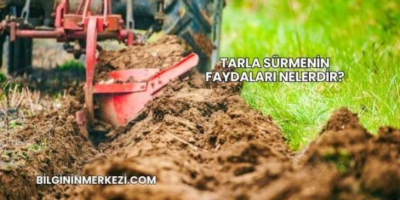 Tarla Sürmenin Faydaları Nelerdir?
