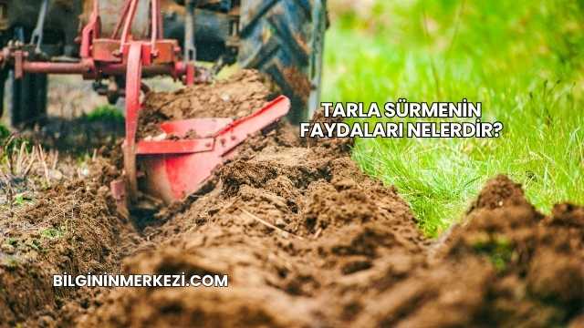 Tarla Sürmenin Faydaları Nelerdir?