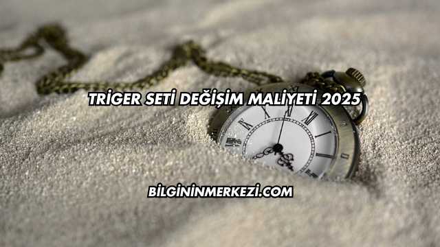 Triger Seti Değişim Maliyeti 2025
