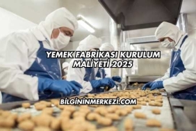 Yemek Fabrikası Kurulum Maliyeti 2025