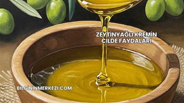 Zeytinyağlı Kremin Cilde Faydaları