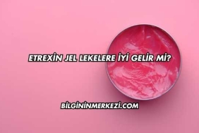 Etrexin Jel Lekelere İyi Gelir mi?