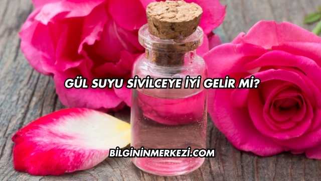 Gül Suyu Sivilceye İyi Gelir mi