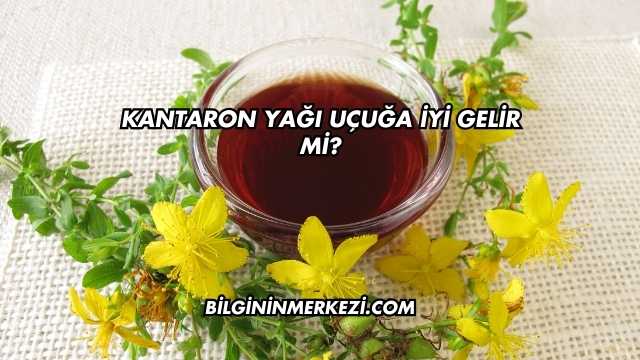 Kantaron Yağı Uçuğa İyi Gelir mi?
