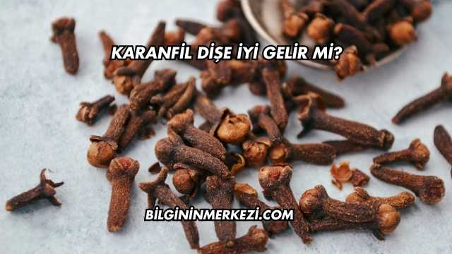 Karanfil Dişe İyi Gelir mi?