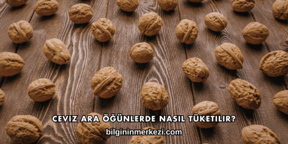 Ceviz Ara Öğünlerde Nasıl Tüketilir?