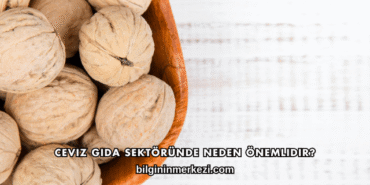 Ceviz Gıda Sektöründe Neden Önemlidir?