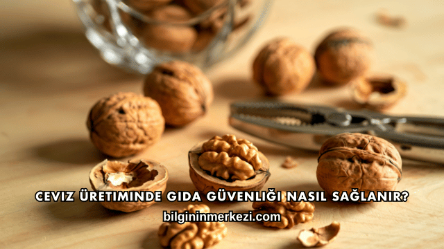 Ceviz Üretiminde Gıda Güvenliği Nasıl Sağlanır?