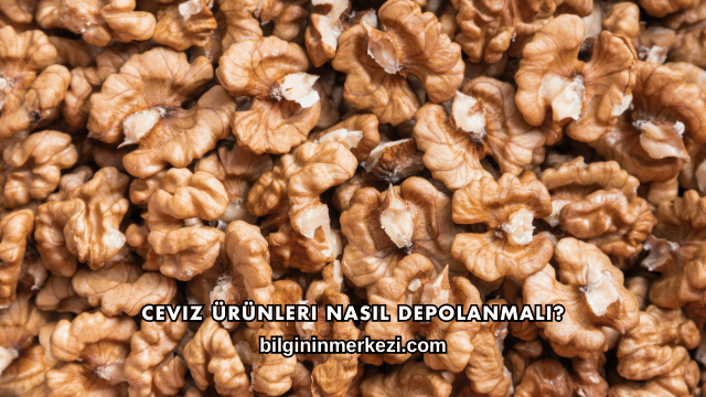 Ceviz Ürünleri Nasıl Depolanmalı?
