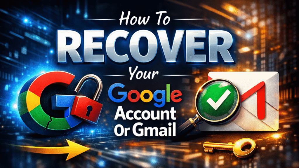 How To Recover Your Google Account Or Gmail