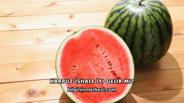 Karpuz İshale İyi Gelir mi?