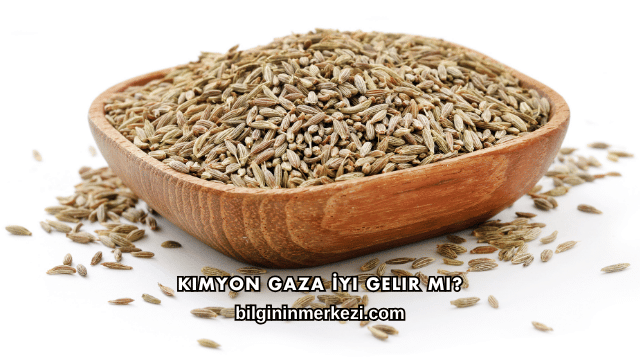 Kimyon Gaza İyi Gelir mi?