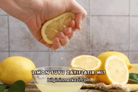 Limon Suyu Zayıflatır mı?
