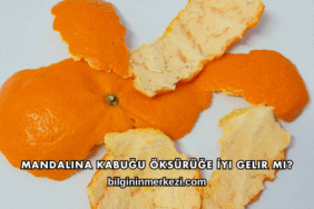 Mandalina Kabuğu Öksürüğe İyi Gelir mi?