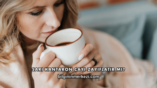 Sarı Kantaron Çayı Zayıflatır mı?