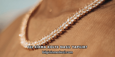 Tel Kırma Kolye Nasıl Yapılır?