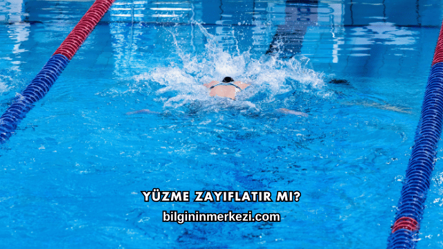 Yüzme Zayıflatır mı