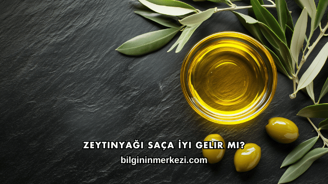 Zeytinyağı Saça İyi Gelir mi?